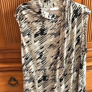 New York & Co gray and black camisole. Worn once.